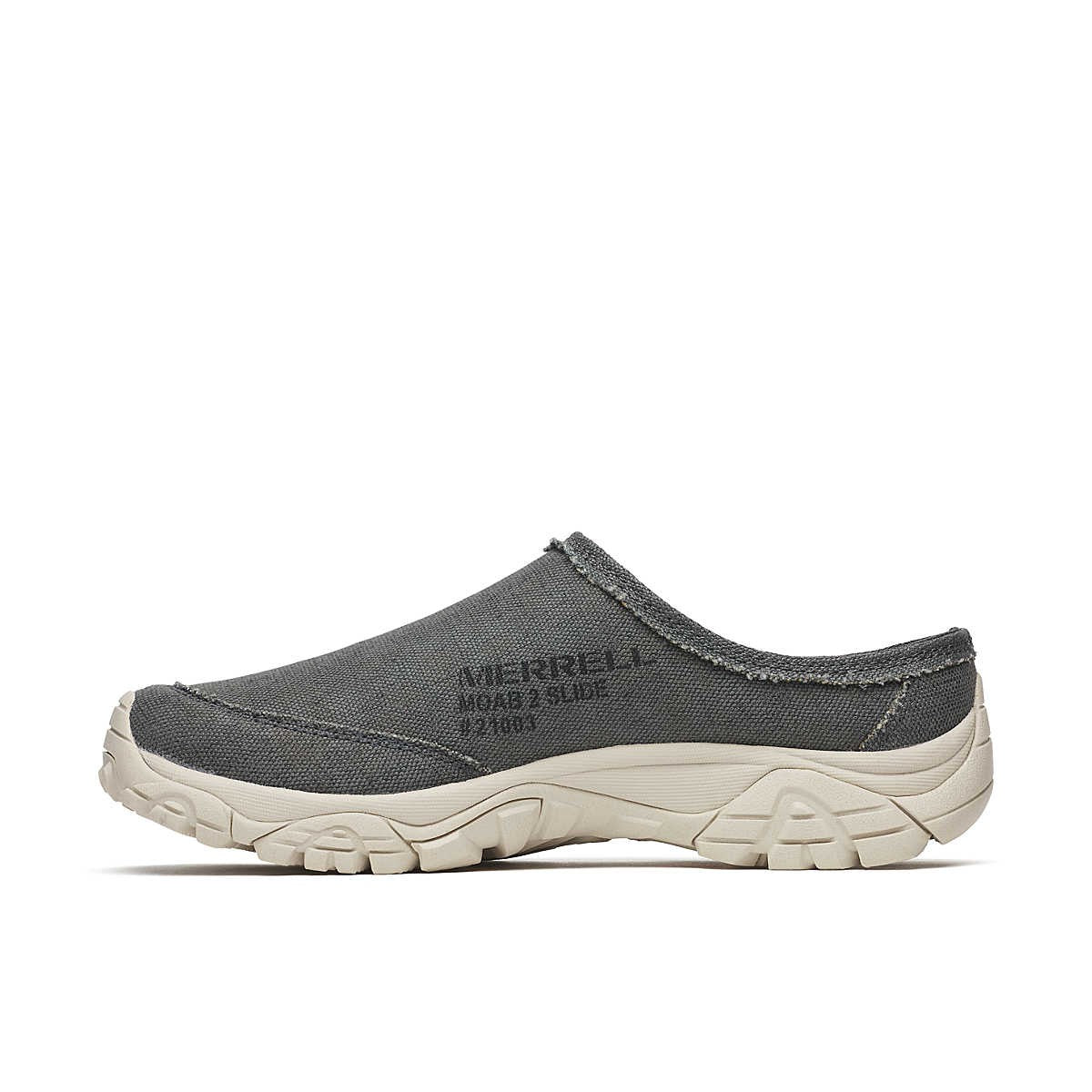 Merrell Men's Moab 2 Slide Canvas SE J007211  Alloy